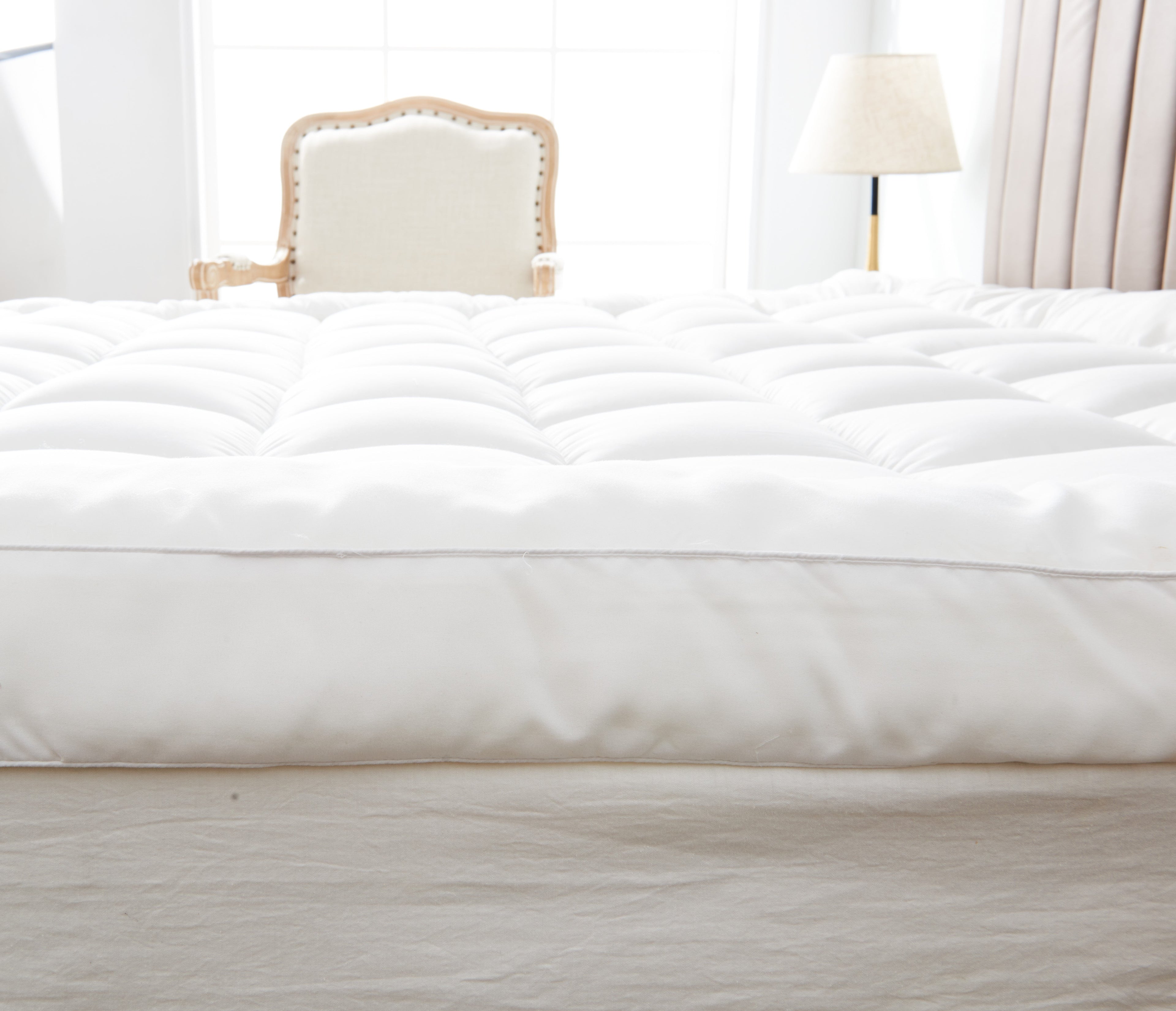 10cm Thick Memory Foam Mattress Topper for Extra Comfort & Support