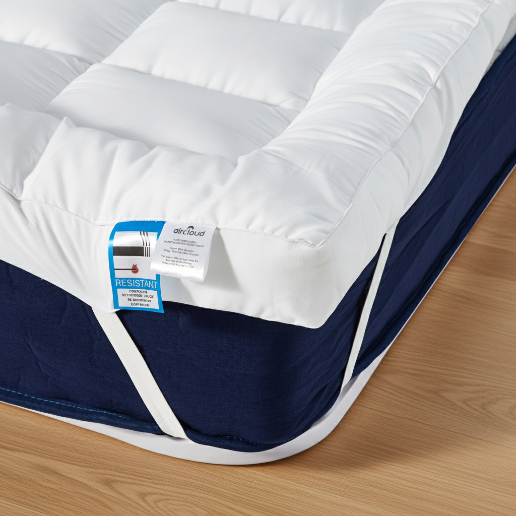 10CM Dual Temperature Memory Foam Mattress Topper for Comfort