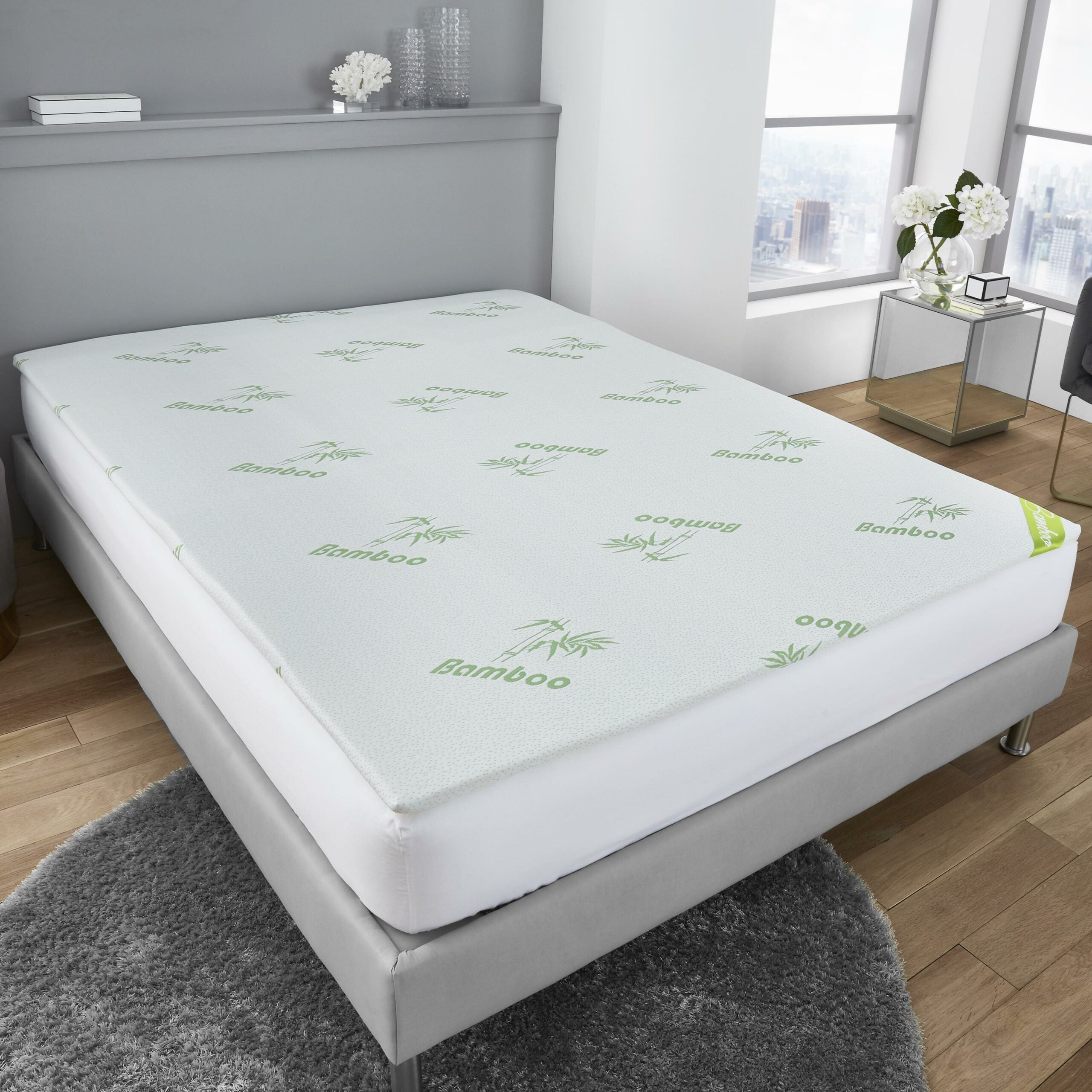 Luxury Bamboo Mattress Topper for Ultimate Comfort and Support